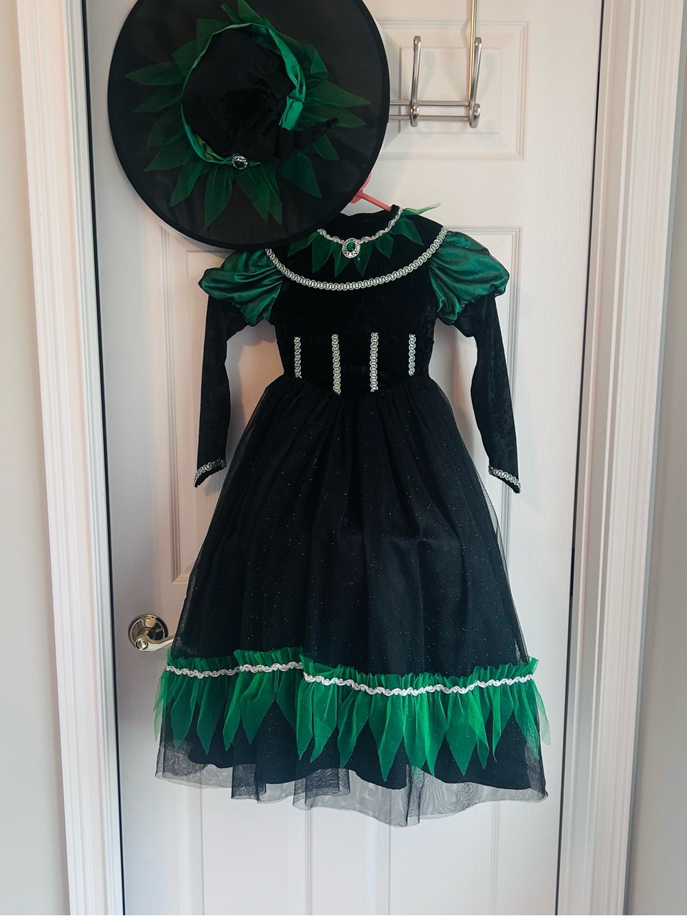 Elphaba/Witch girls Halloween costume